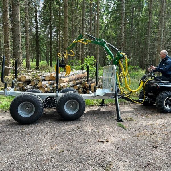 Metsahaagis ATV 3 tonni, kraanaga 4,2 m UUS ja KÕIGE VÕIMSAM! - Image 6